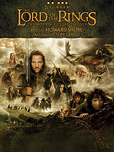 Lord of the Rings Motion Picture Trilogy piano sheet music cover